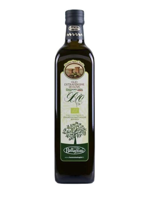 Olio extravergine di oliva biologico
