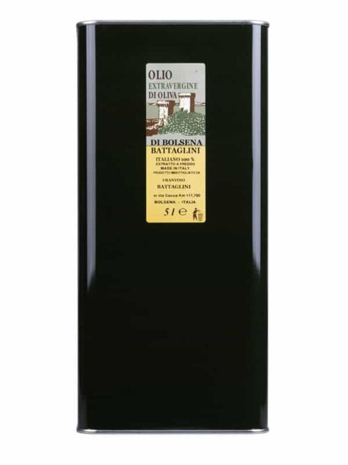 Latta olio extravergine di Oliva Bolsena 5L
