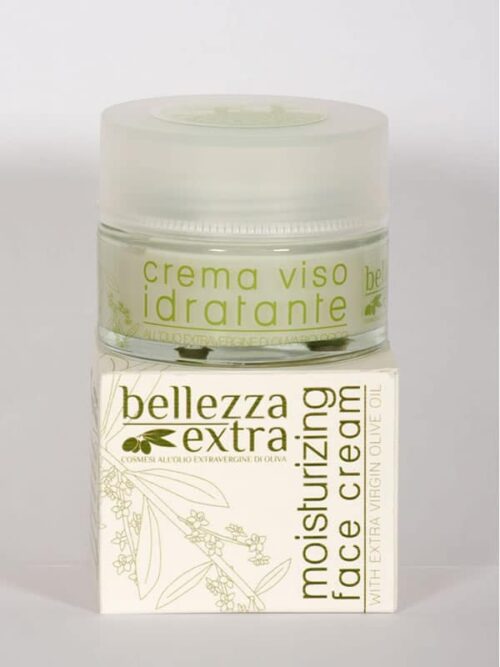 Crema viso idratante con olio extravergine di oliva