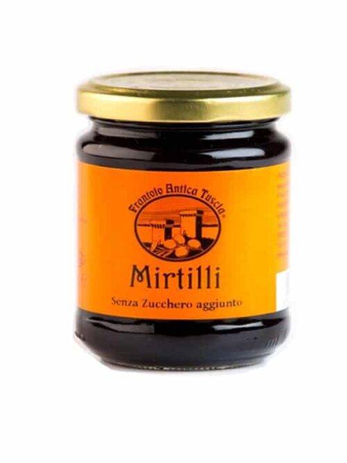 Marmellata di mirtilli Battaglini senza zucchero